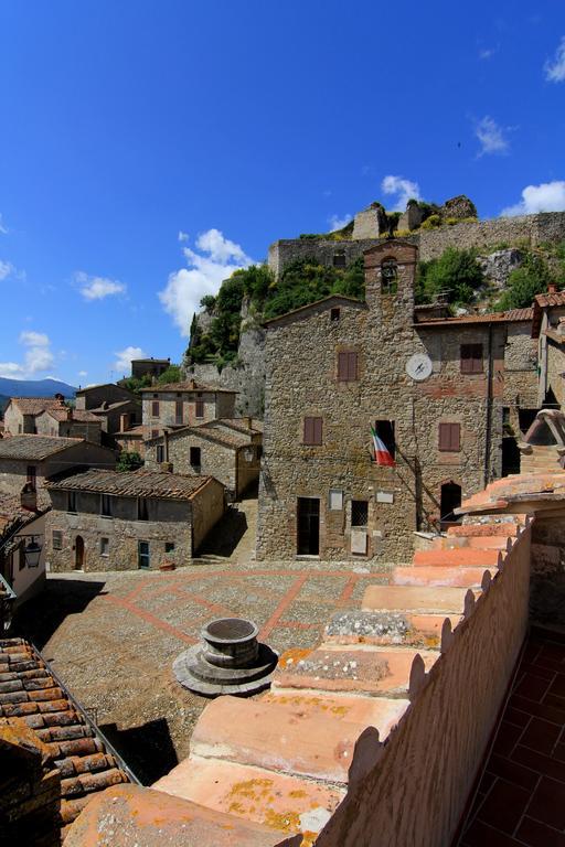 شقة La Terrazza Sulla Val D'Orcia Castiglione dʼOrcia الغرفة الصورة