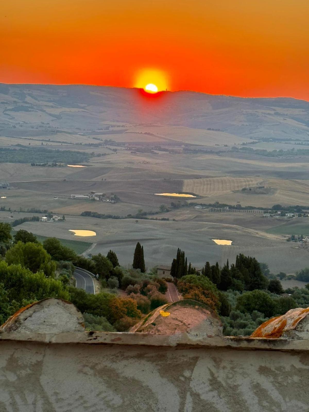 شقة La Terrazza Sulla Val D'Orcia Castiglione dʼOrcia المظهر الخارجي الصورة