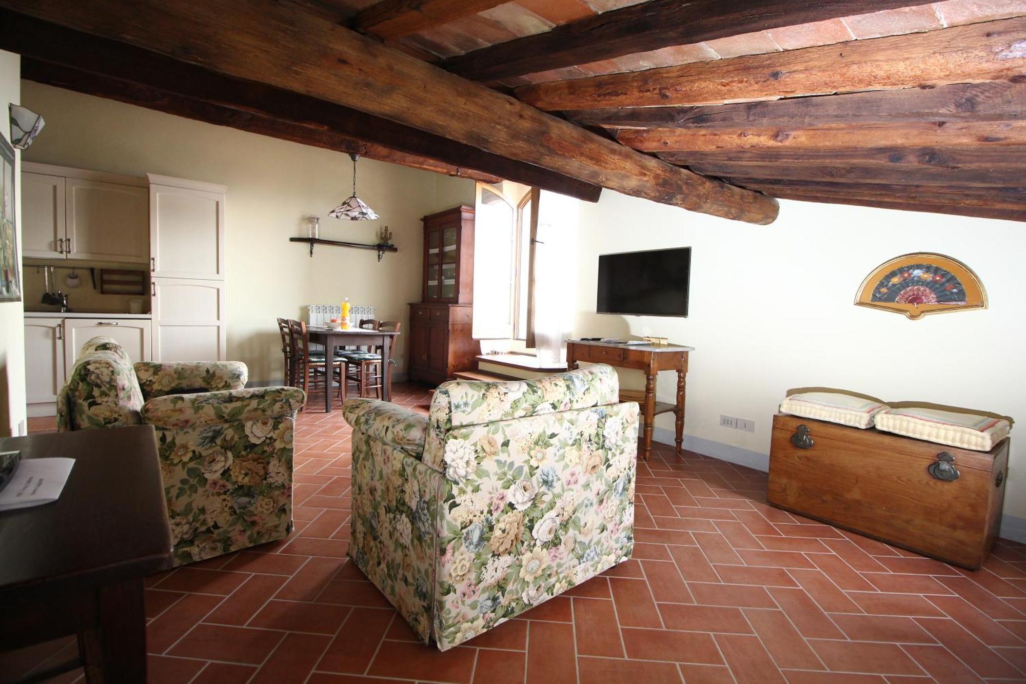 شقة La Terrazza Sulla Val D'Orcia Castiglione dʼOrcia المظهر الخارجي الصورة